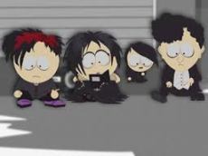 Goth kids as depicted by Trey Parker and Matt Stone, creators of South Park.